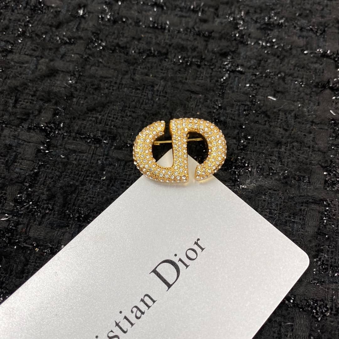 Wholesale Chr1st1an D10r Logo Brooch