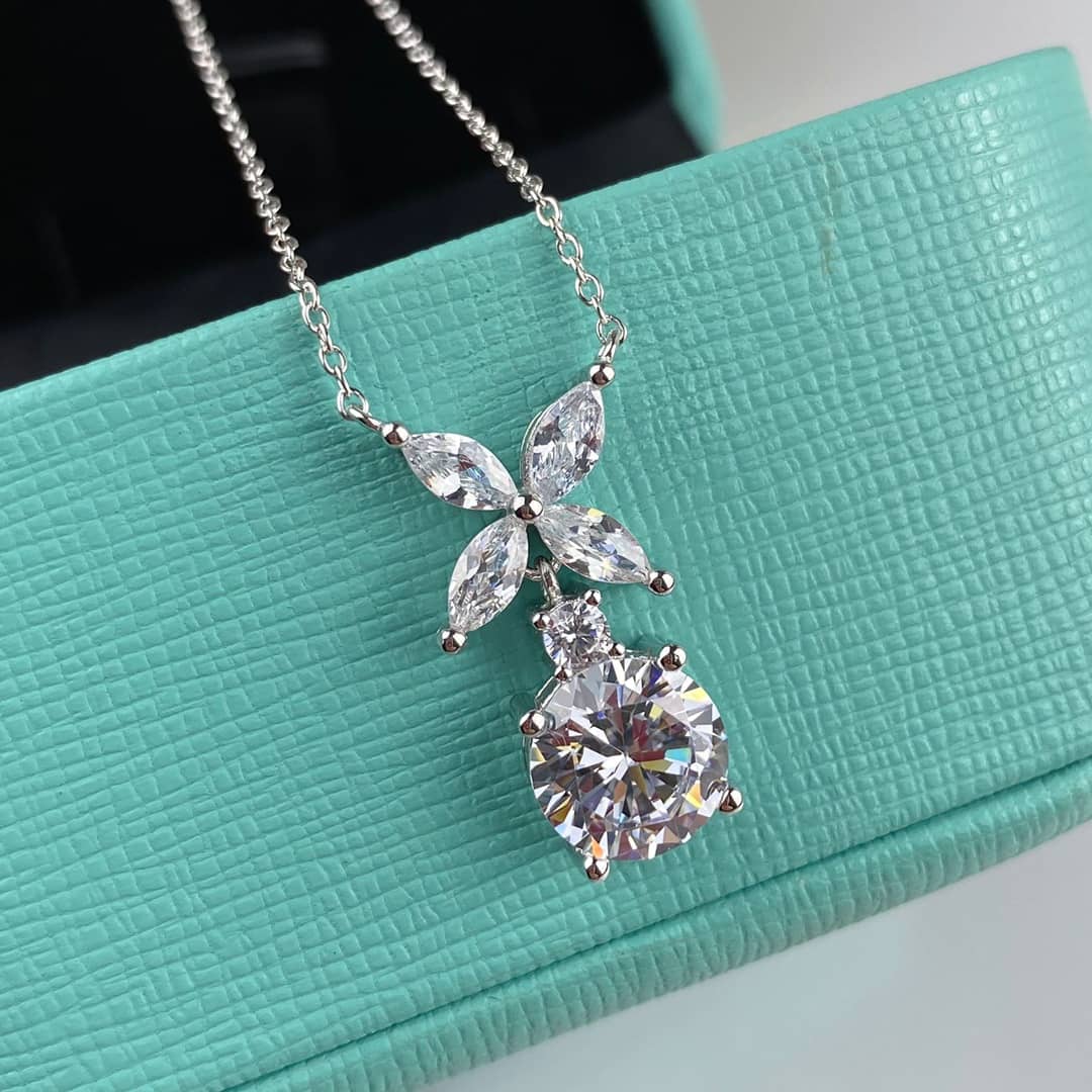 Wholesale T*f*ny Logo Necklace