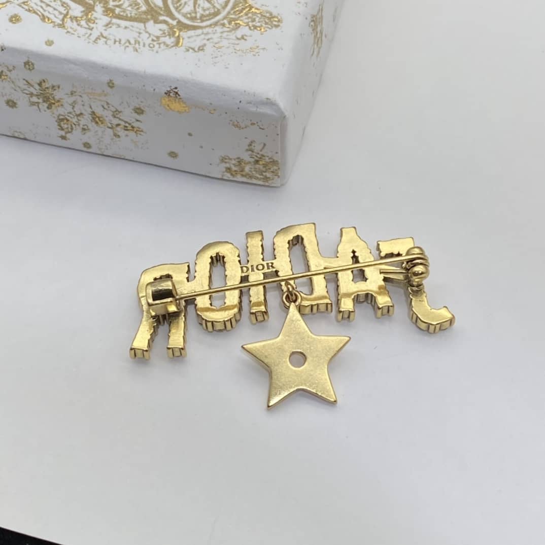 Wholesale Chr1st1an D10r Logo Brooch