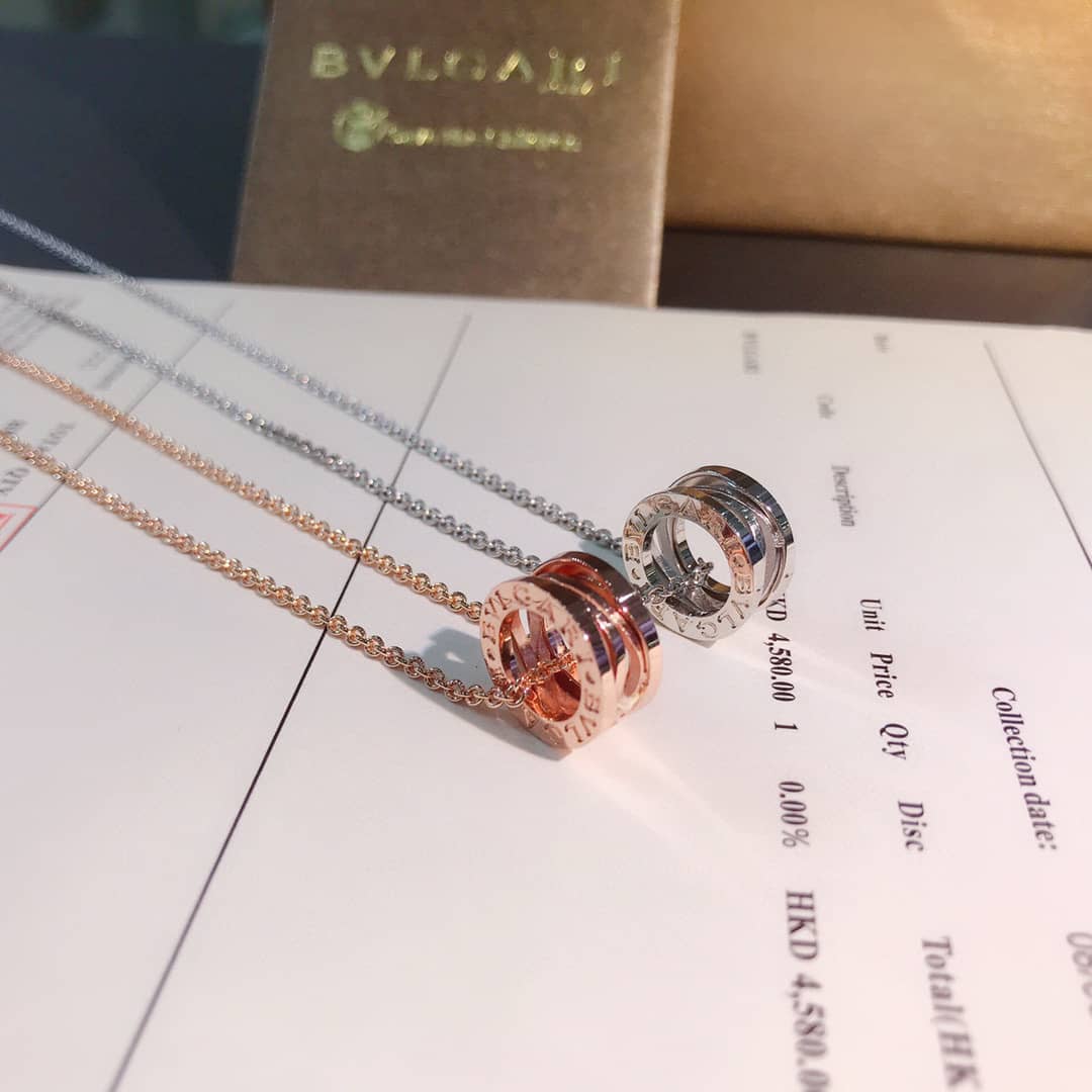 Fake Bv1g*ai Logo Necklace
