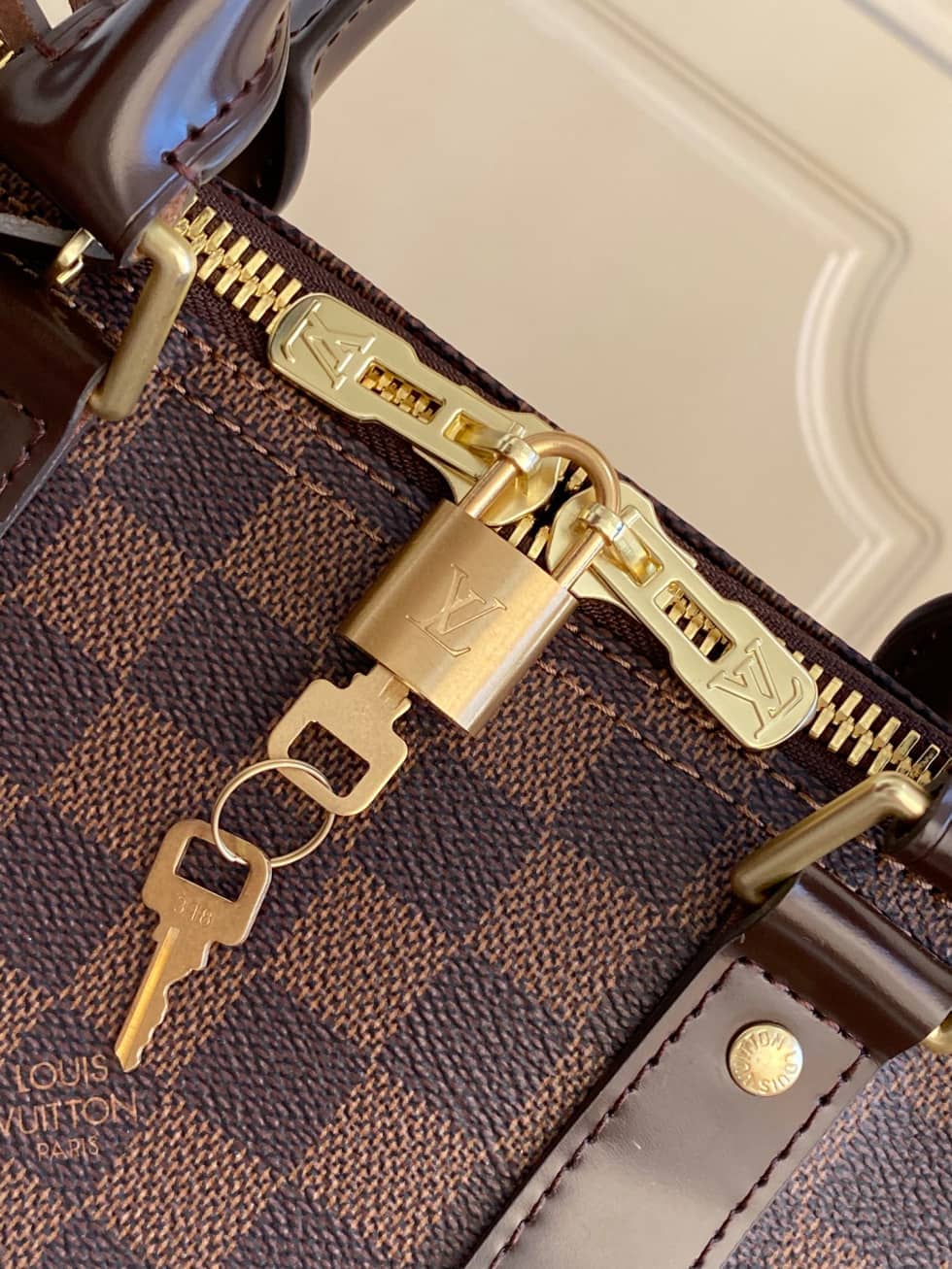 LV Duffle Bag Replica Monogram Keepall Bandouliere 45 Boston Bag Blue M41418