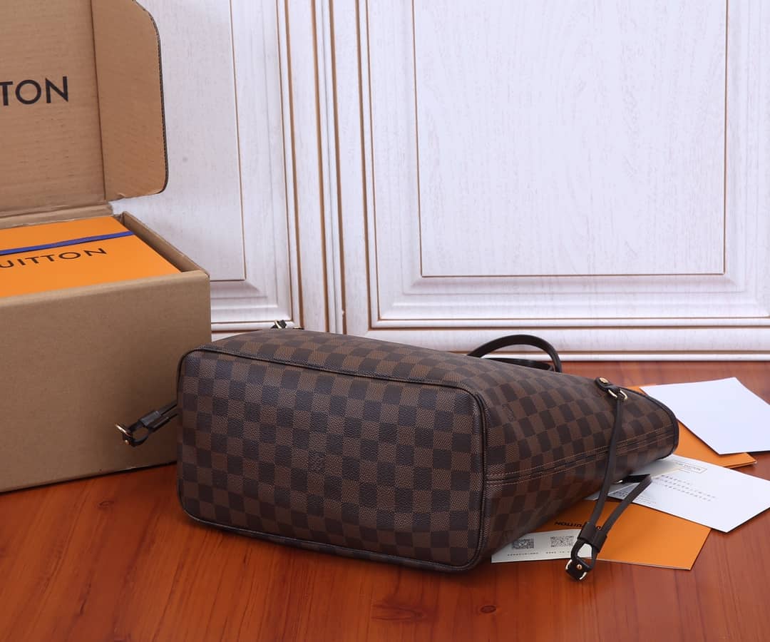L0vis Vvtt0n Neverfull MM Damier Ebene Tote Replica Red N41358