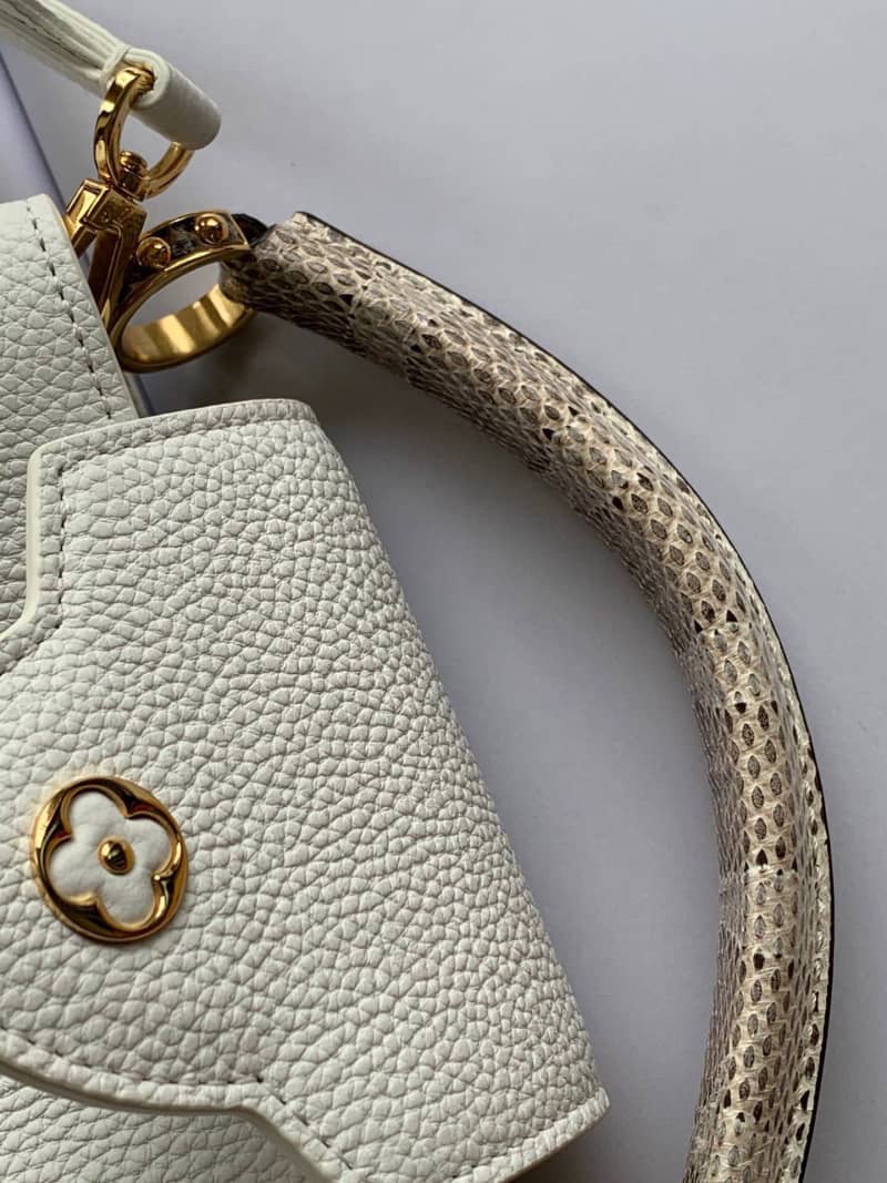 L0vis Vvtt0n Capucines Mini Bag Replica White M55921