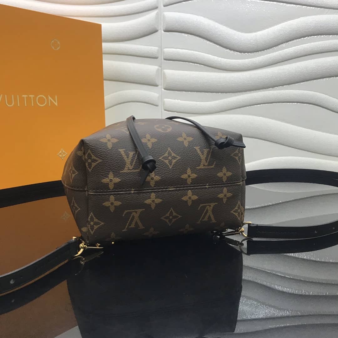 L0vis Vvtt0n Montsouris BB Monogram Replica Backpack Black M45502