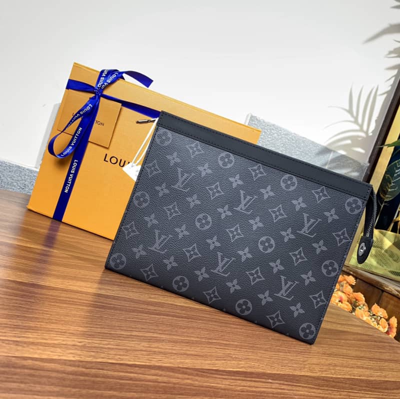 L0vis Vvtt0n Monogram Eclipse Replica Pochette Voyage Black M61692