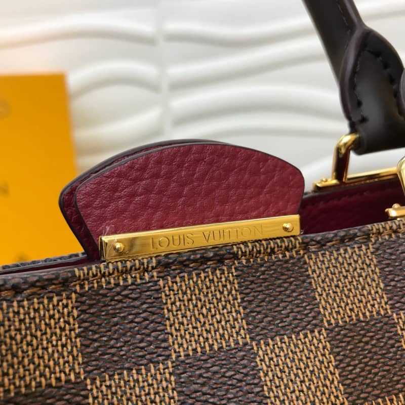 L0vis Vvtt0n Damier Ebene Canvas Brittany Bag Replica Red M41674