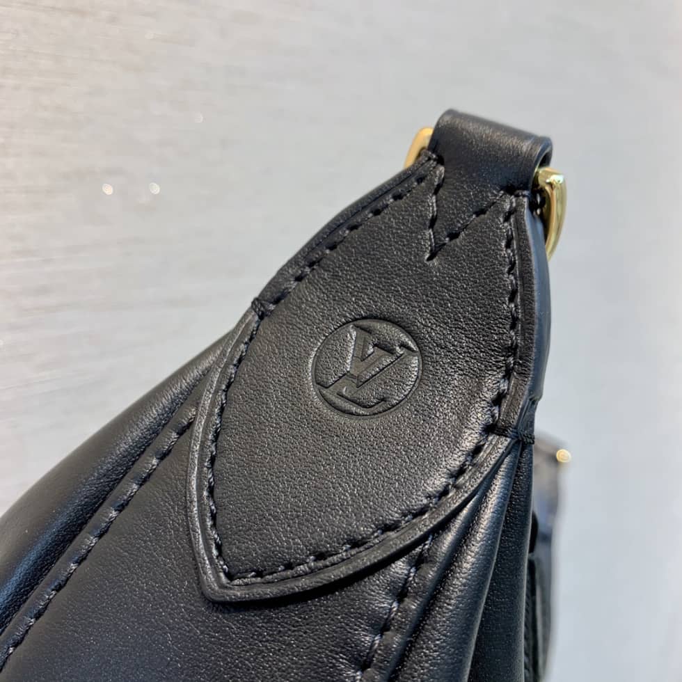 L0vis Vvtt0n Over The Moon Bubblegram Black M59799 Replica Hobo