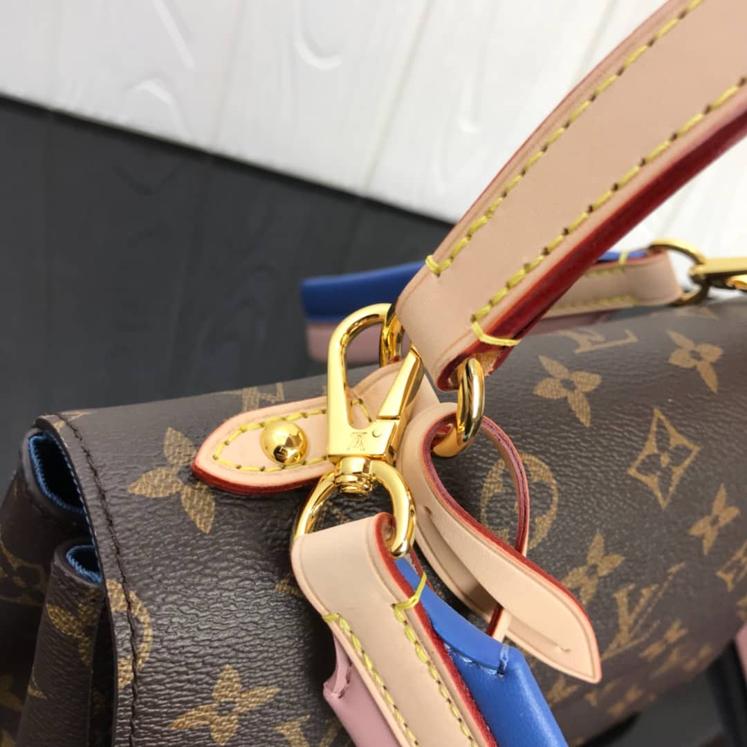 L0vis Vvtt0n Cluny Bb Monogram Canvas Shoulder Bag Replica Blue M42738