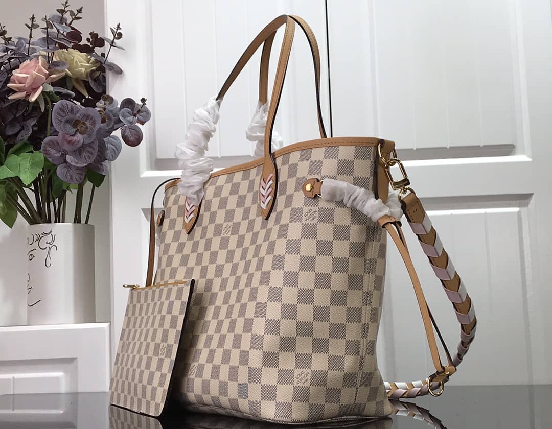 L0vis Vvtt0n Neverfull MM Damier Azur Bag Replica N50047
