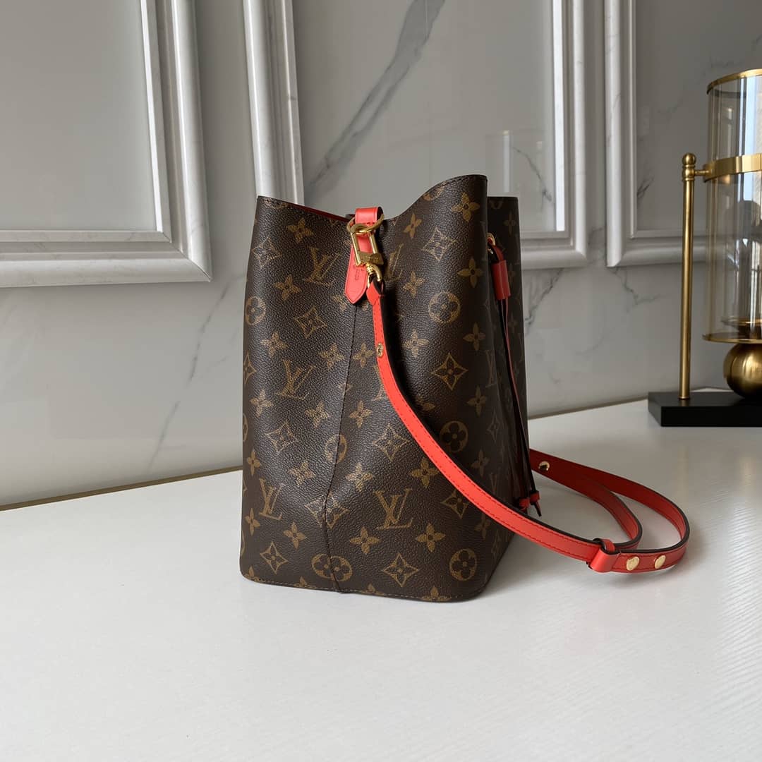 L0vis Vvtt0n Neo Noe Replica Bucket Bag Brown M44021