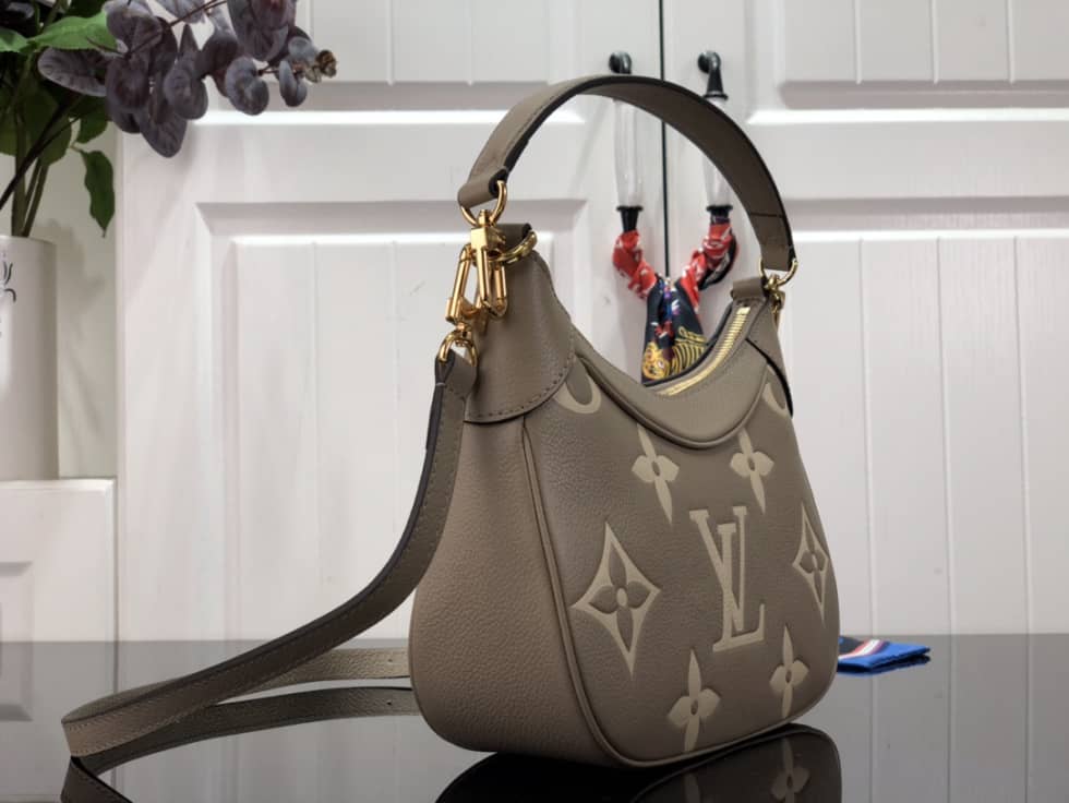 L0vis Vvtt0n Bagatelle BB Monogram Empreinte Brown White M46091 Replica Hobo