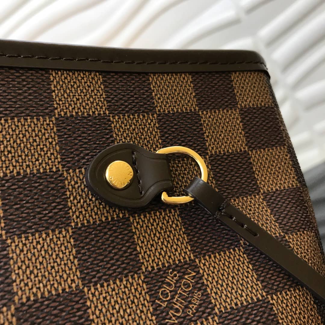 L0vis Vvtt0n Neverfull MM Damier Ebene Bag Replica Red N40995