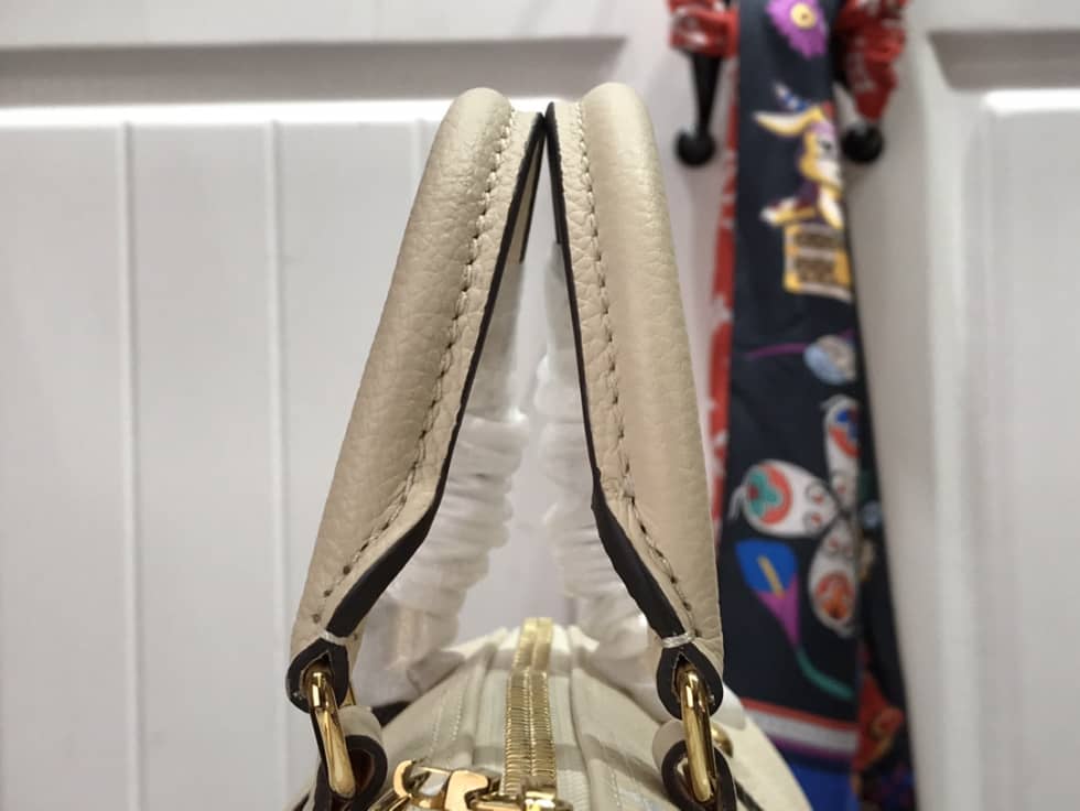 L0vis Vvtt0n Monogram Empreinte Papillon BB White M45708 Replica Shoulder Bag