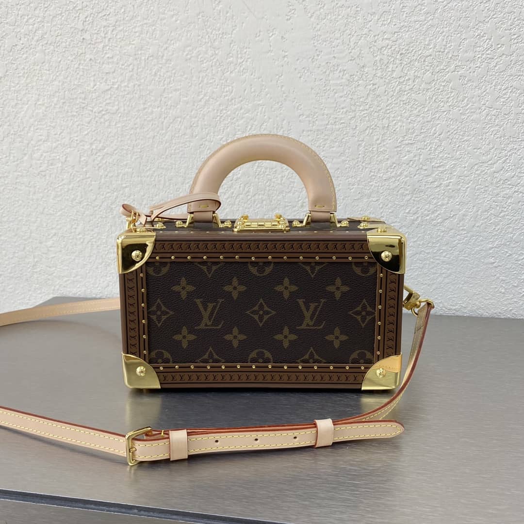 L0vis Vvtt0n Monogram Canvas Cruise Trunk Box Replica 40672M
