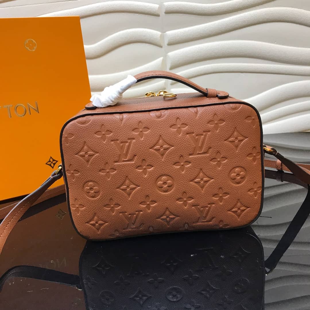 L0vis Vvtt0n Monogram Empreinte Saintonge Replica Bag Brown M44606