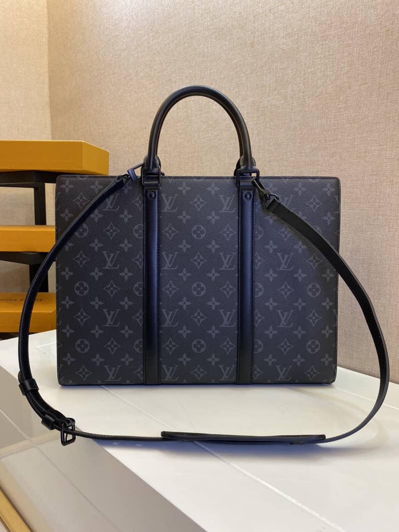 L0vis Vvtt0n Monogram Eclipse Sac Plat Horizontal Zippe Bag Replica M45265