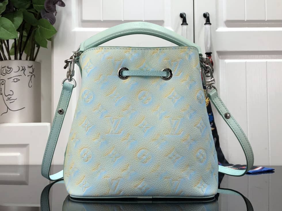 L0vis Vvtt0n Neonoe BB Green M46269 Replica Bucket Bag