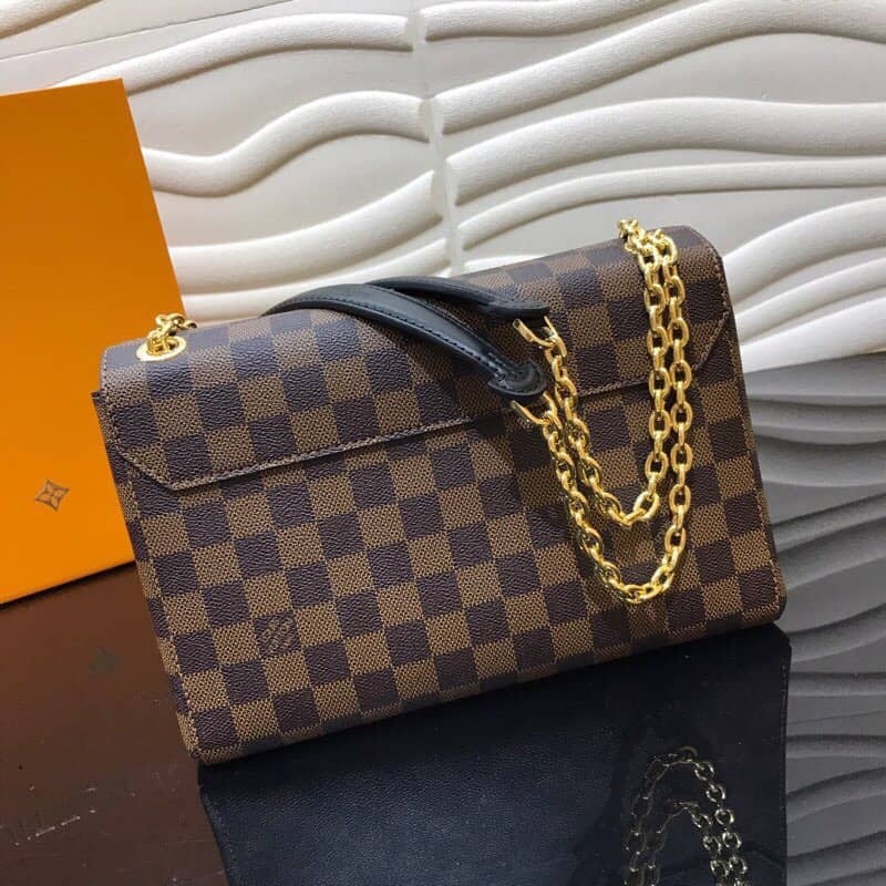 L0vis Vvtt0n Vavin PM Damier Ebene Replica Bag Black N40108
