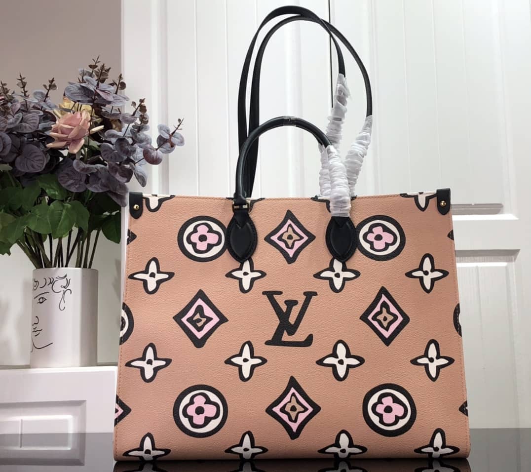 L0vis Vvtt0n Onthego GM Monogram Canvas Tote Replica M45814