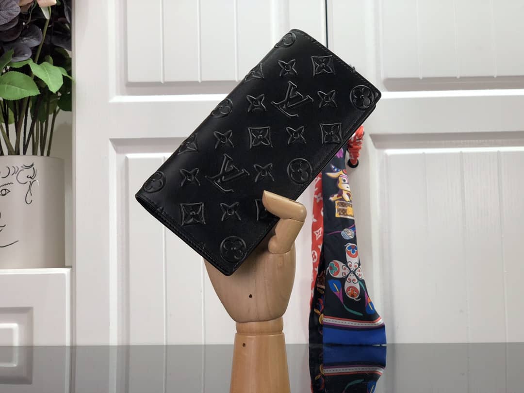 L0vis Vvtt0n Monogram Brazza Wallet Replica Black M80503