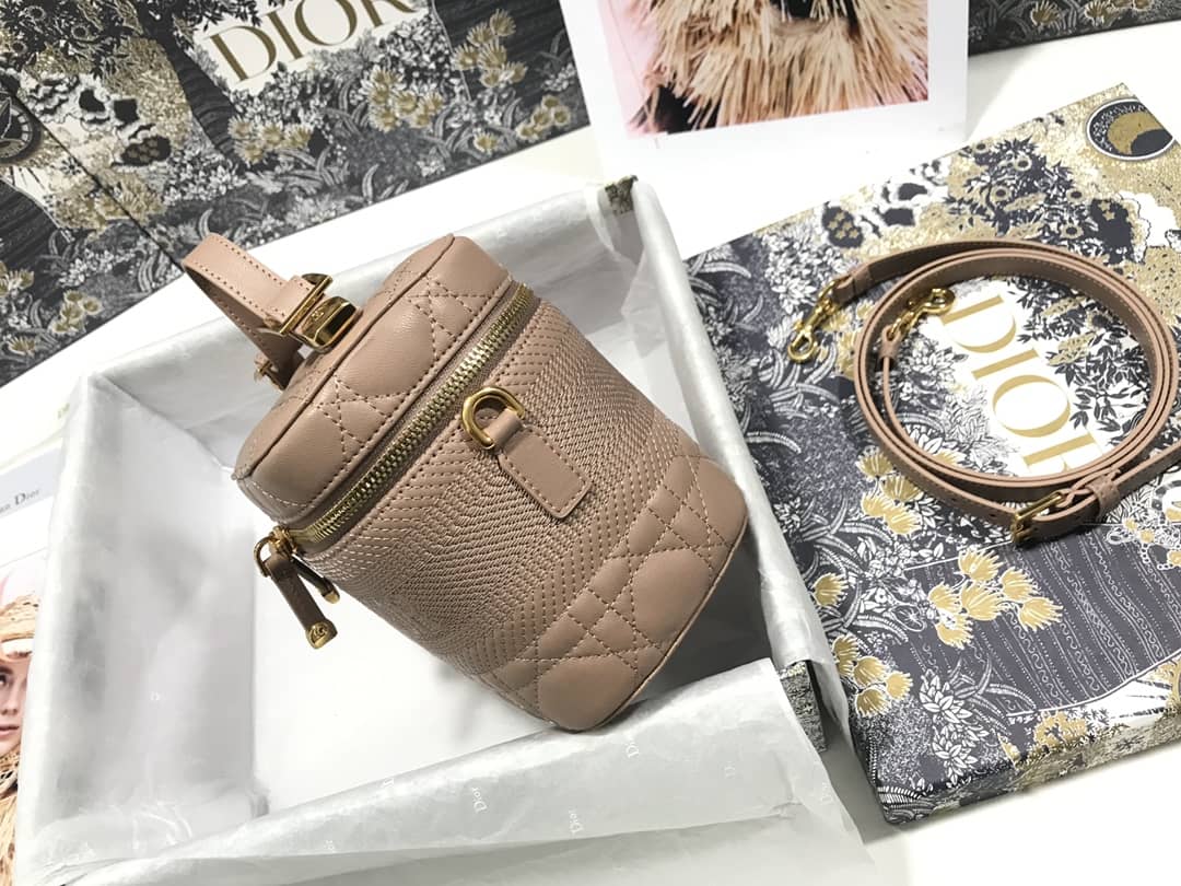 Chr1st1an D10r Travel Lambskin Vanity Case