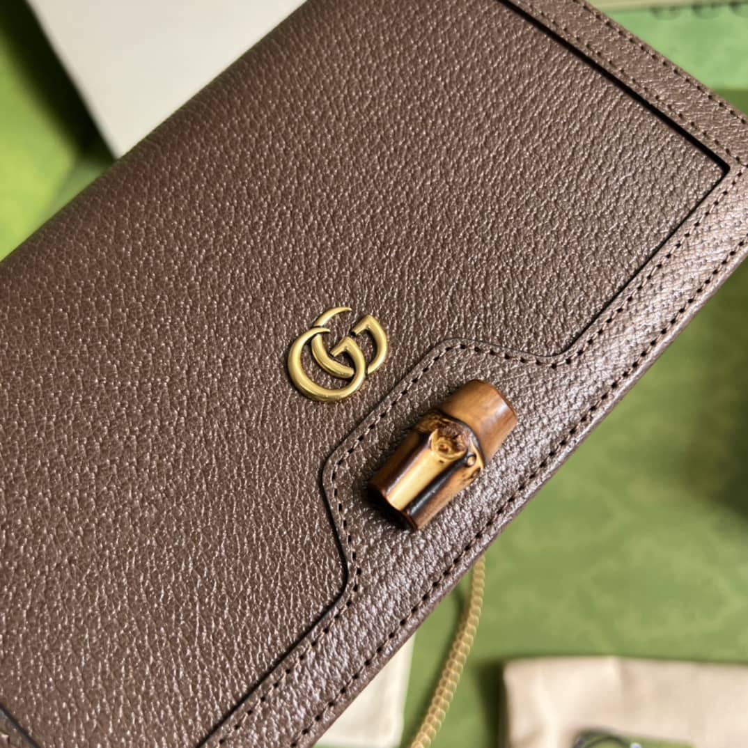 Gvc*1 Diana Mini Crossbody Bag With Bamboo 696817 Replica