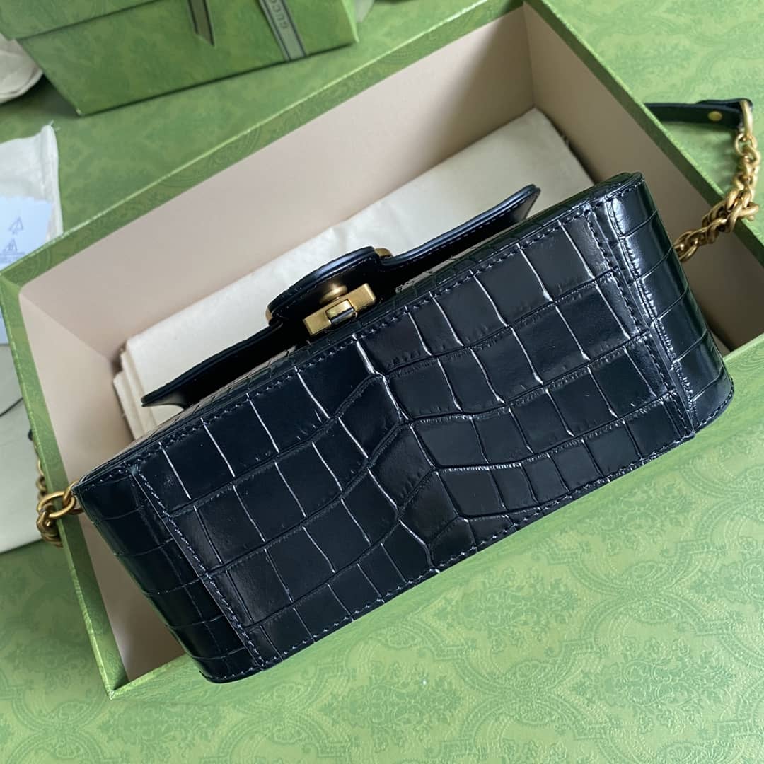 Gvc*1 Marmont GG Mini Top Handle Bag Replica 547260