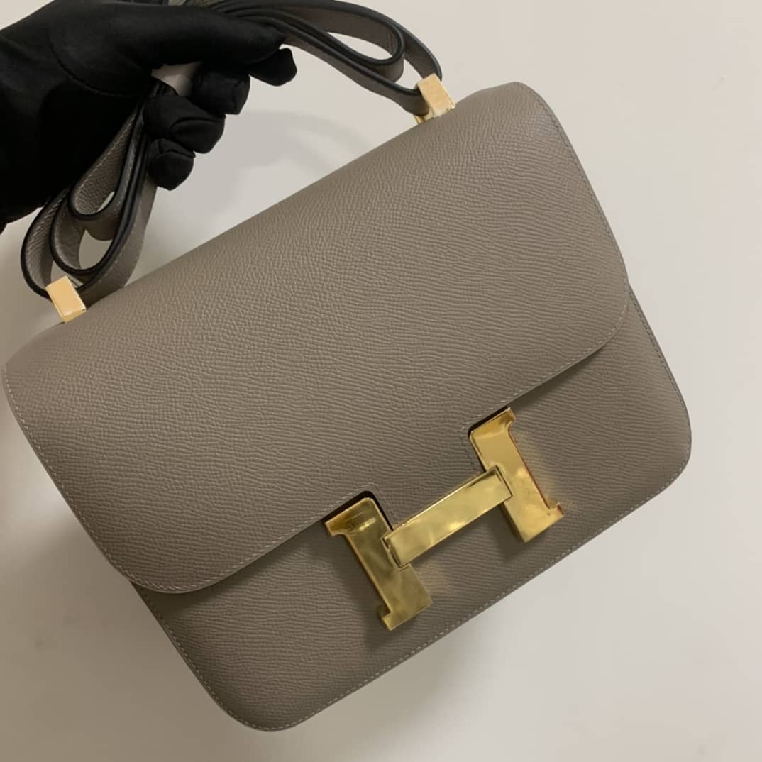 H**me5 Replica Constance Bag 18CM Epsom Leather