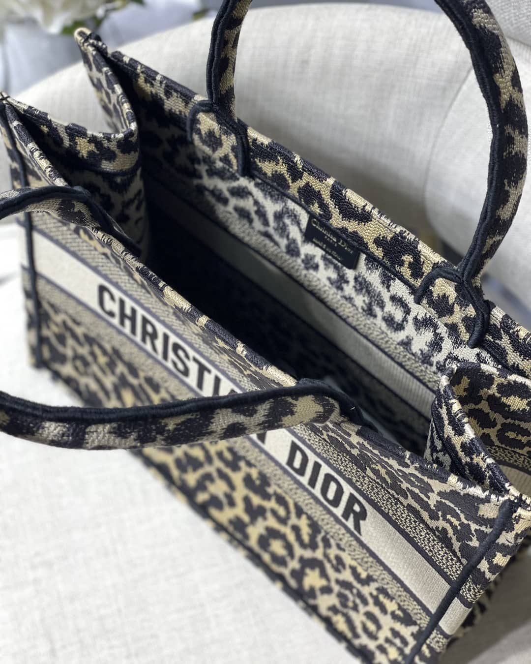 Chr1st1an D10r Tote Bag Dupe CD Book Embroidery