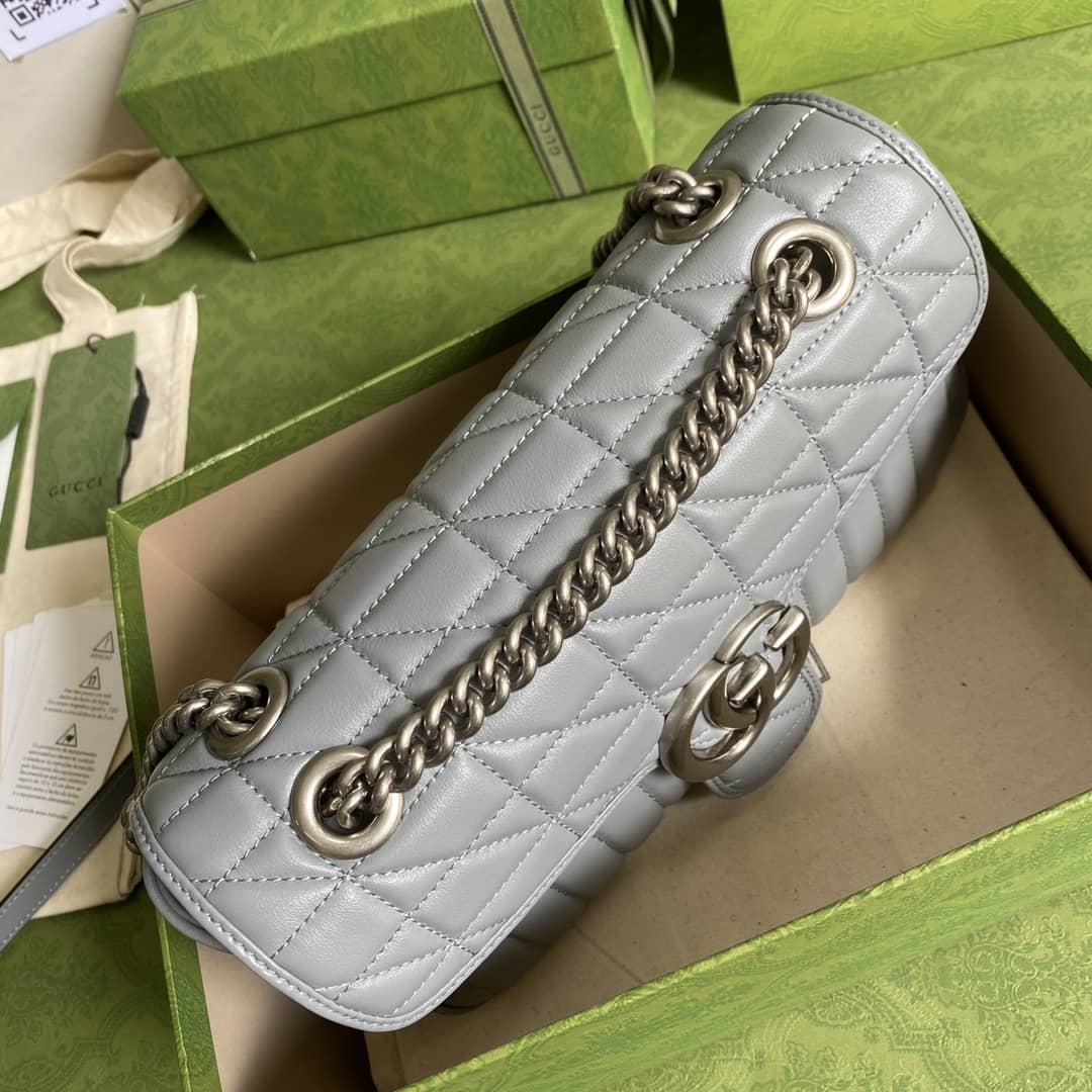Gvc*1 Marmont GG Small matelassé Shoulder Bag Replica 443497