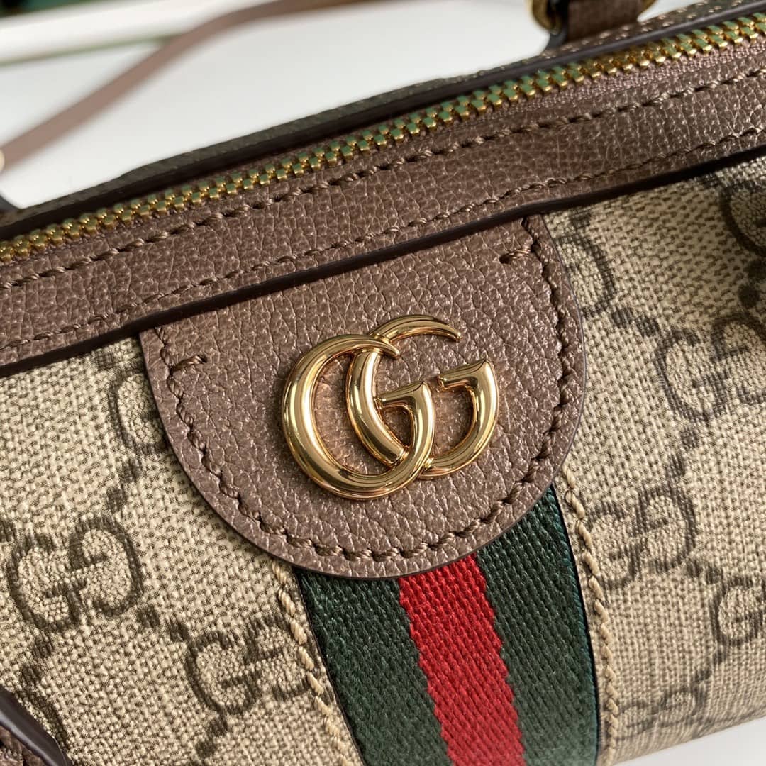 Gvc*1 Ophidia GG Small Boston Bag Replica 602577