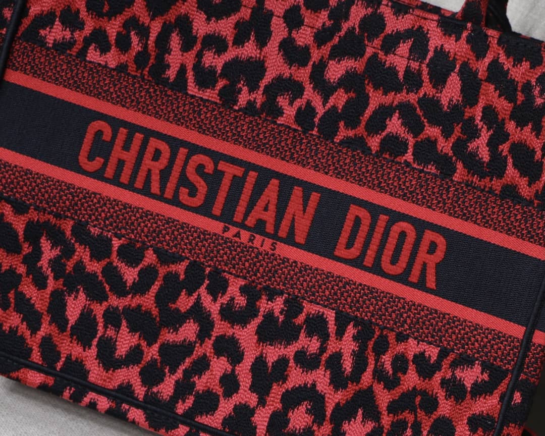 Chr1st1an D10r CD Book Embroidery Replica Tote