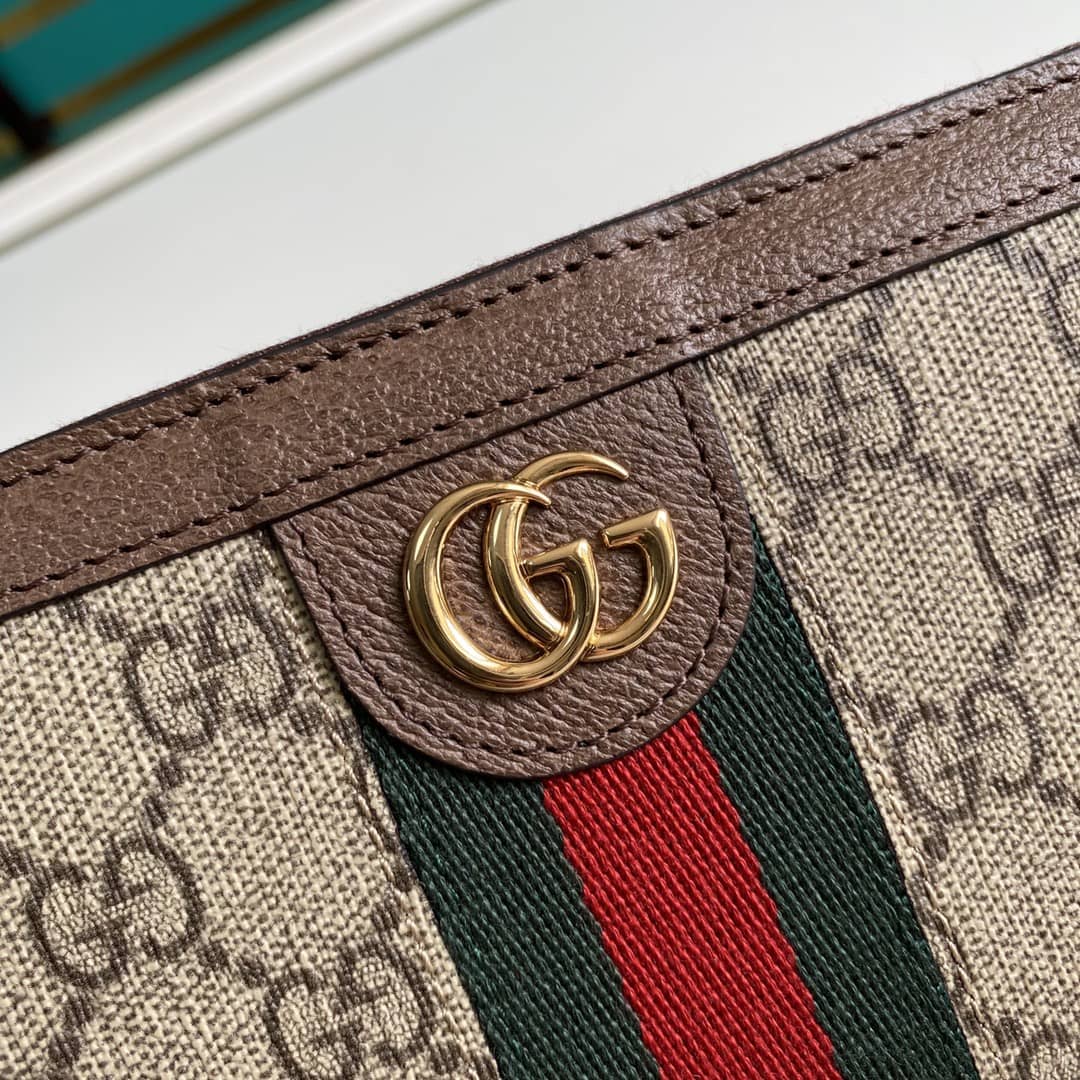 Gvc*1 Ophidia GG Zip Around Wallet Replica 523154