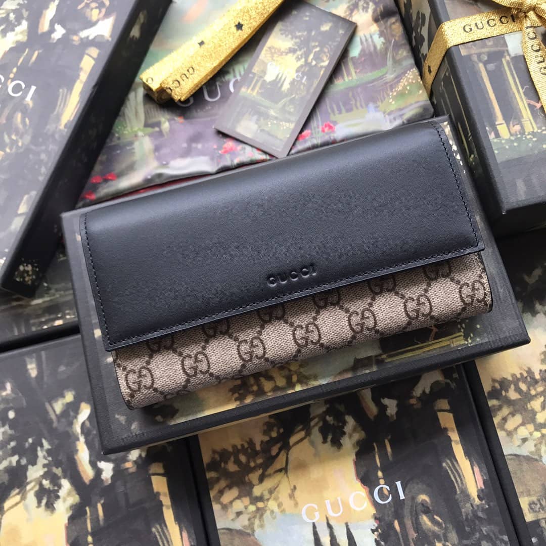 Gvc*1 ZIP Bi-Fold Long Wallet Replica 410100