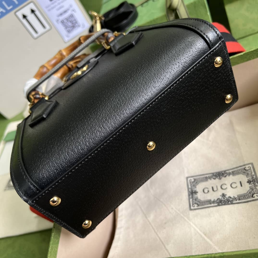 Gvc*1 Diana Mini Tote Black 702732 Replica Bag