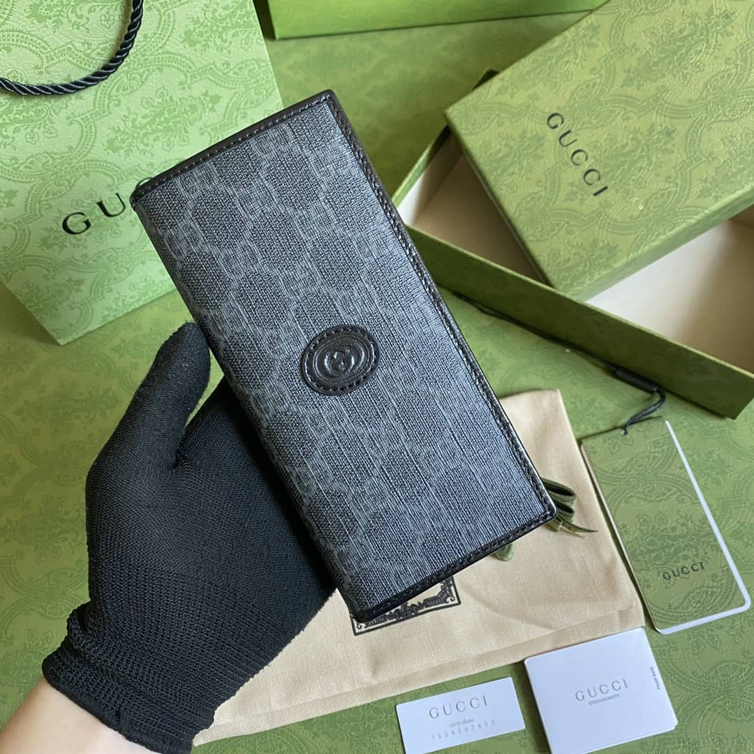 Gvc*1 92TCN Svp*me Canvas Long Wallet Replica 672947