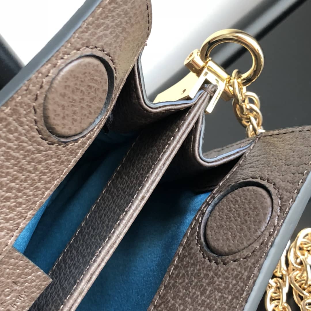 Gvc*1 Ophidia Mini GG Svp*me Canvas Shoulder Bag Replica 602676