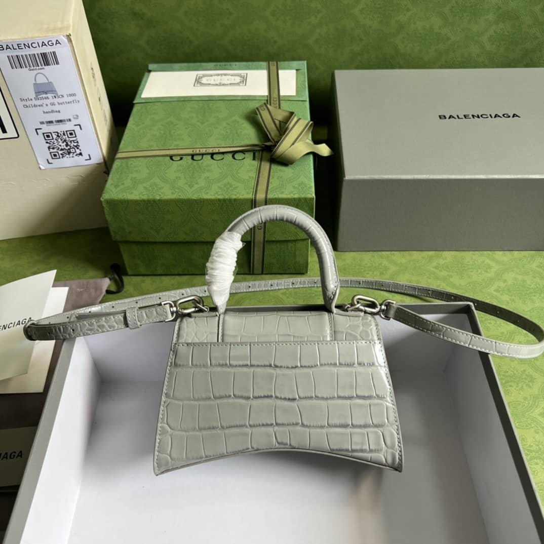 Gvc*1 Ba1en*iaga Hourglass Top-handle Tote Bag 5928331 Replica