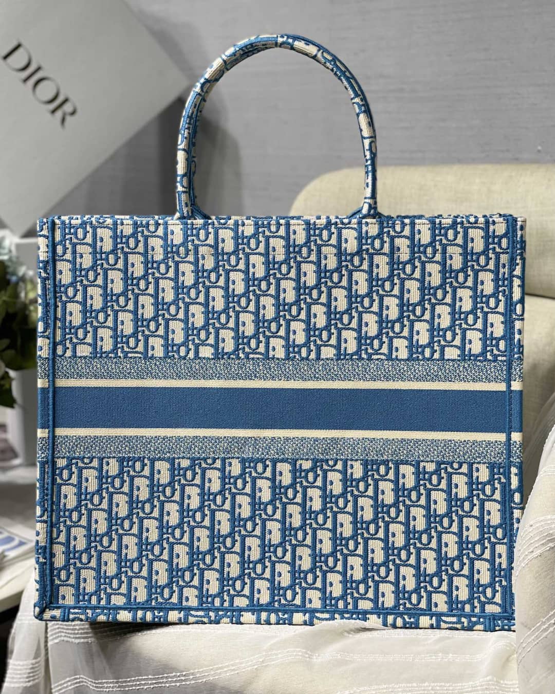 Chr1st1an D10r Tote Bag Dupe CD Book Embroidery