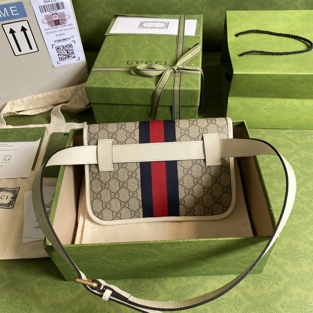 Gvc*1 Ophidia Belt Bag Replica 674081