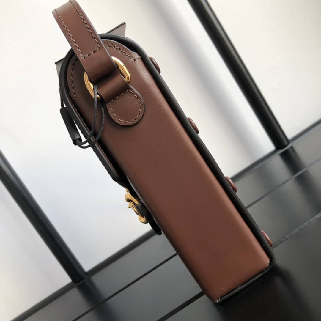 Gvc*1 Horsebit 1955 Mini Bag Replica Brown 625615
