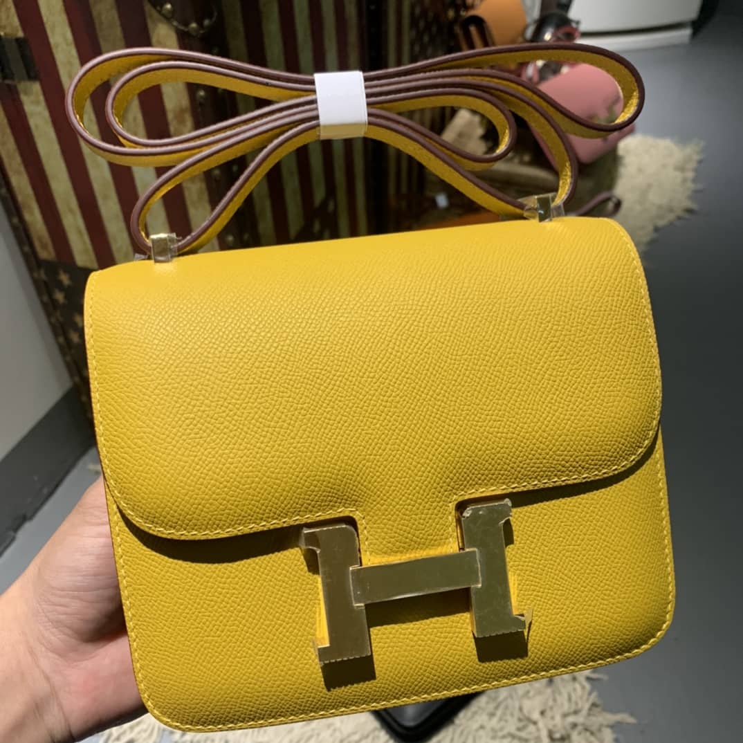 H**me5 Replica Constance Bag 18CM Epsom Leather