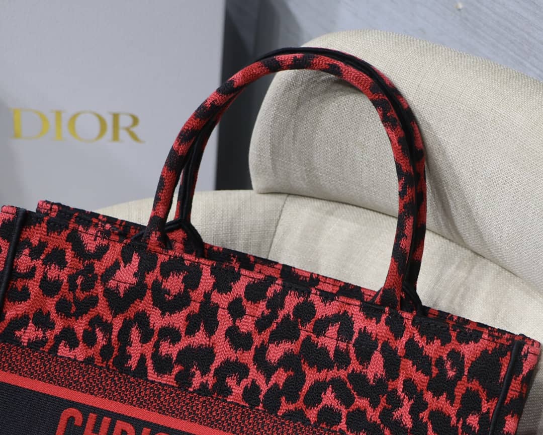 Chr1st1an D10r CD Book Embroidery Replica Tote