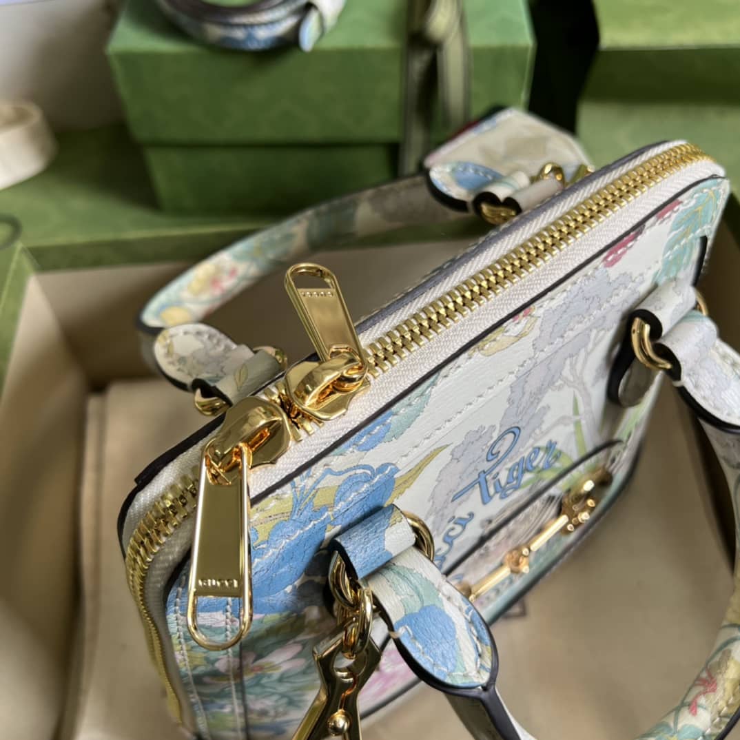 Gvc*1 Tiger Horsebit 1955 Mini Bag 677212 Replica Tote