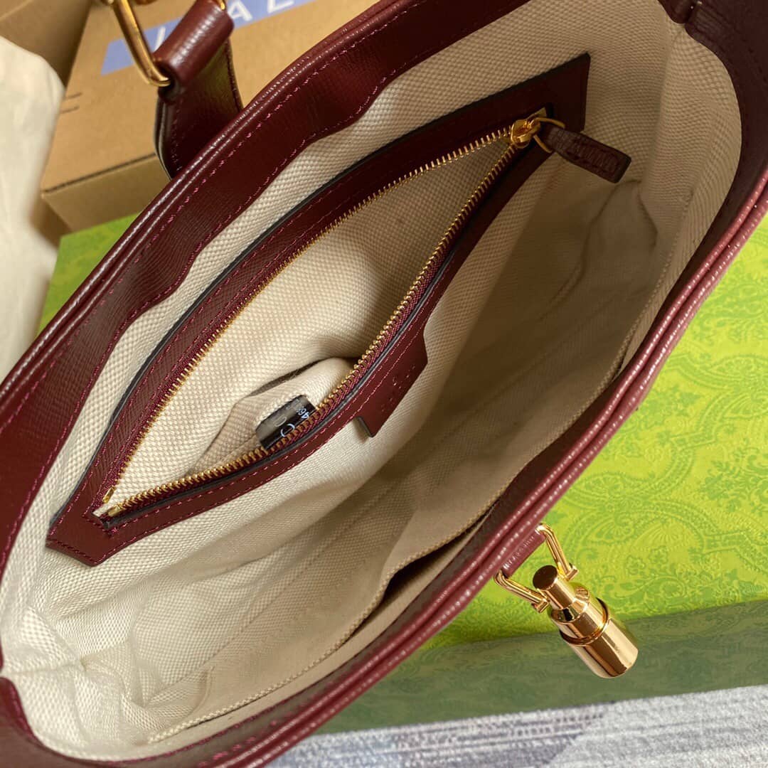 Gvc*1 GG Jackie 1961 Mini Shoulder Bag Replica Red 637092