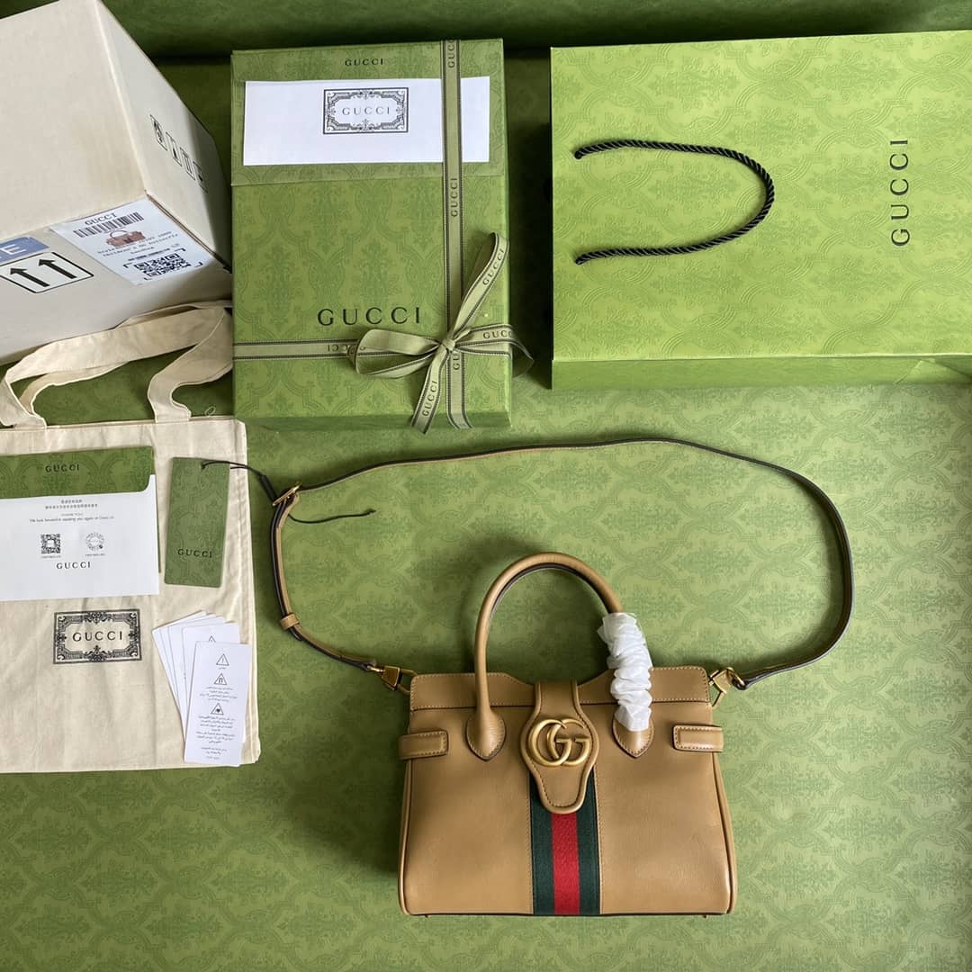 Gvc*1 Double G Small Top Handle Bag Replica 658450