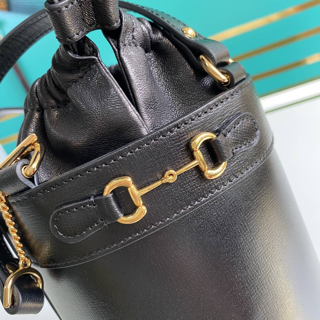 Gvc*1 Horsebit 1955 Small Bucket Bag Replica 637115