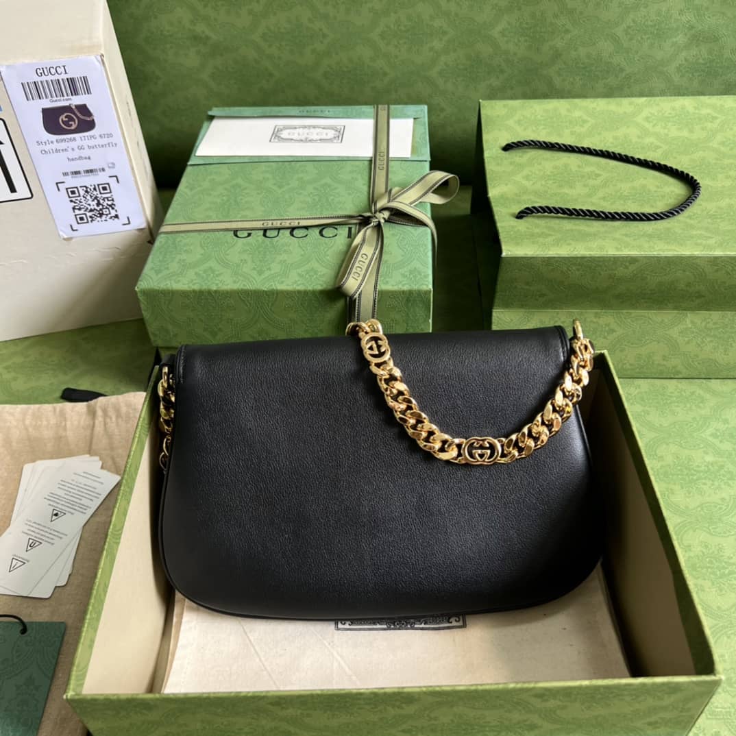 Gvc*1 Blondie Black 699268 Replica Shoulder Bag