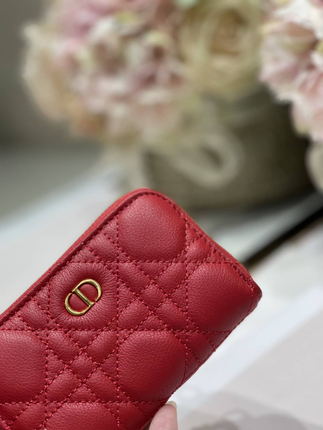Top Chr1st1an D10r Replica Zipper Wallet