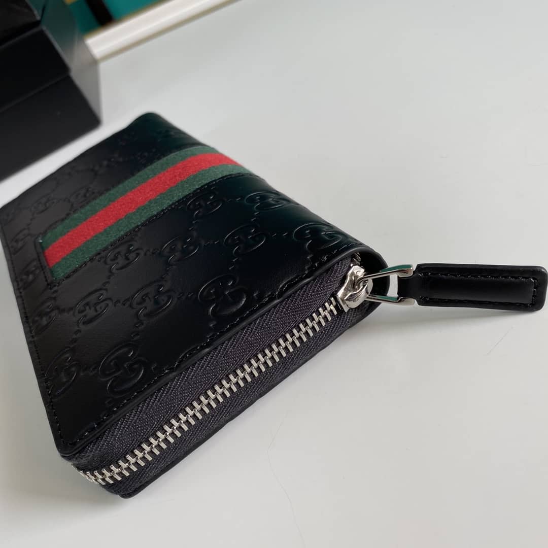 Gvc*1 Web GG Svp*me Around Zip Wallet Replica 408831